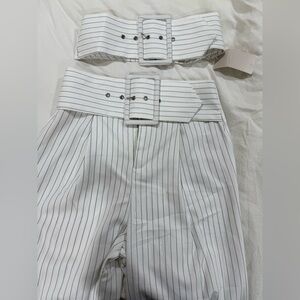 White two piece set